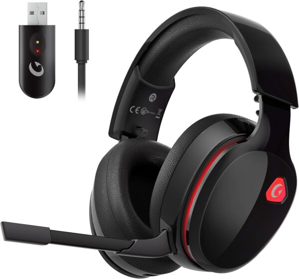 Gtheos 2.4GHz Wireless Gaming Headset