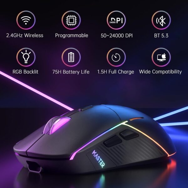 FFJ Wireless Gaming Mouse - Image 2