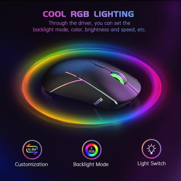 FFJ Wireless Gaming Mouse - Image 5