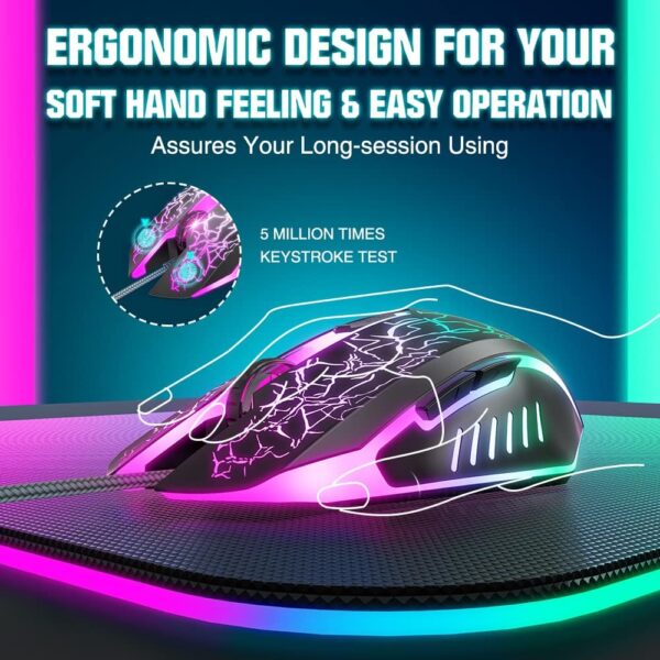 BENGOO Gaming Mouse Wired - Image 3