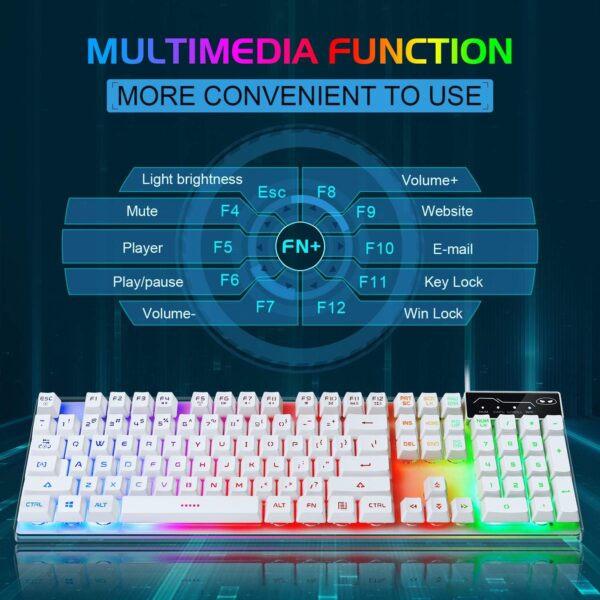 Gaming Keyboard and Mouse Combo - Image 5