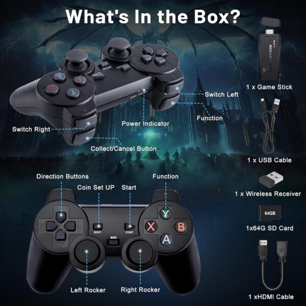 M8 PRO Wireless Game Console - Retro Gaming Consoles - Image 4