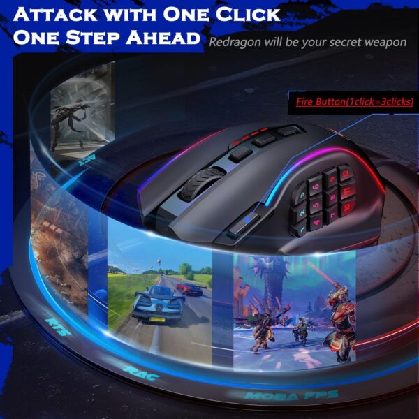 Redragon Wireless Gaming Mouse - Image 4